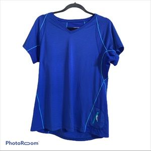 Kirkland Blue V-Neck Size Large